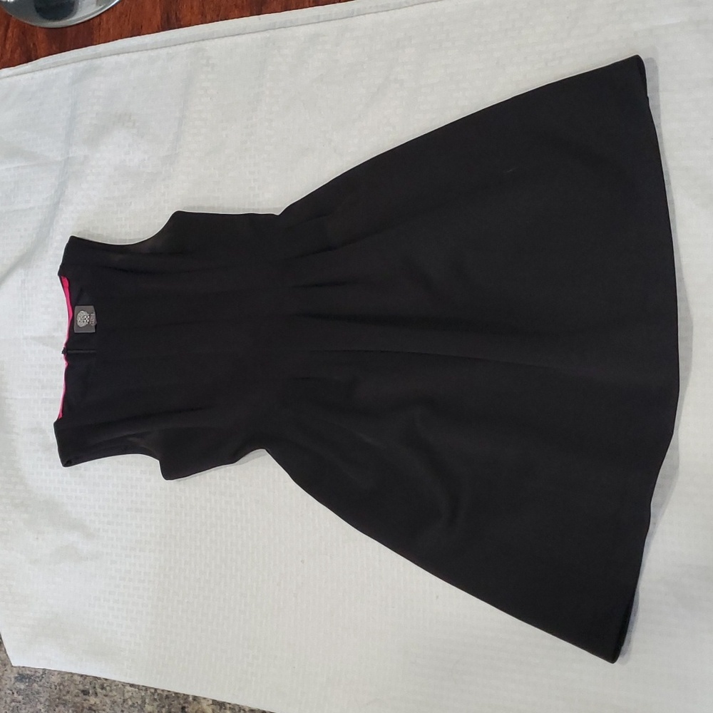 Vince camuto women's black Whimsigoth Fairy Grunch skater dress size 4 - Picture 13 of 17